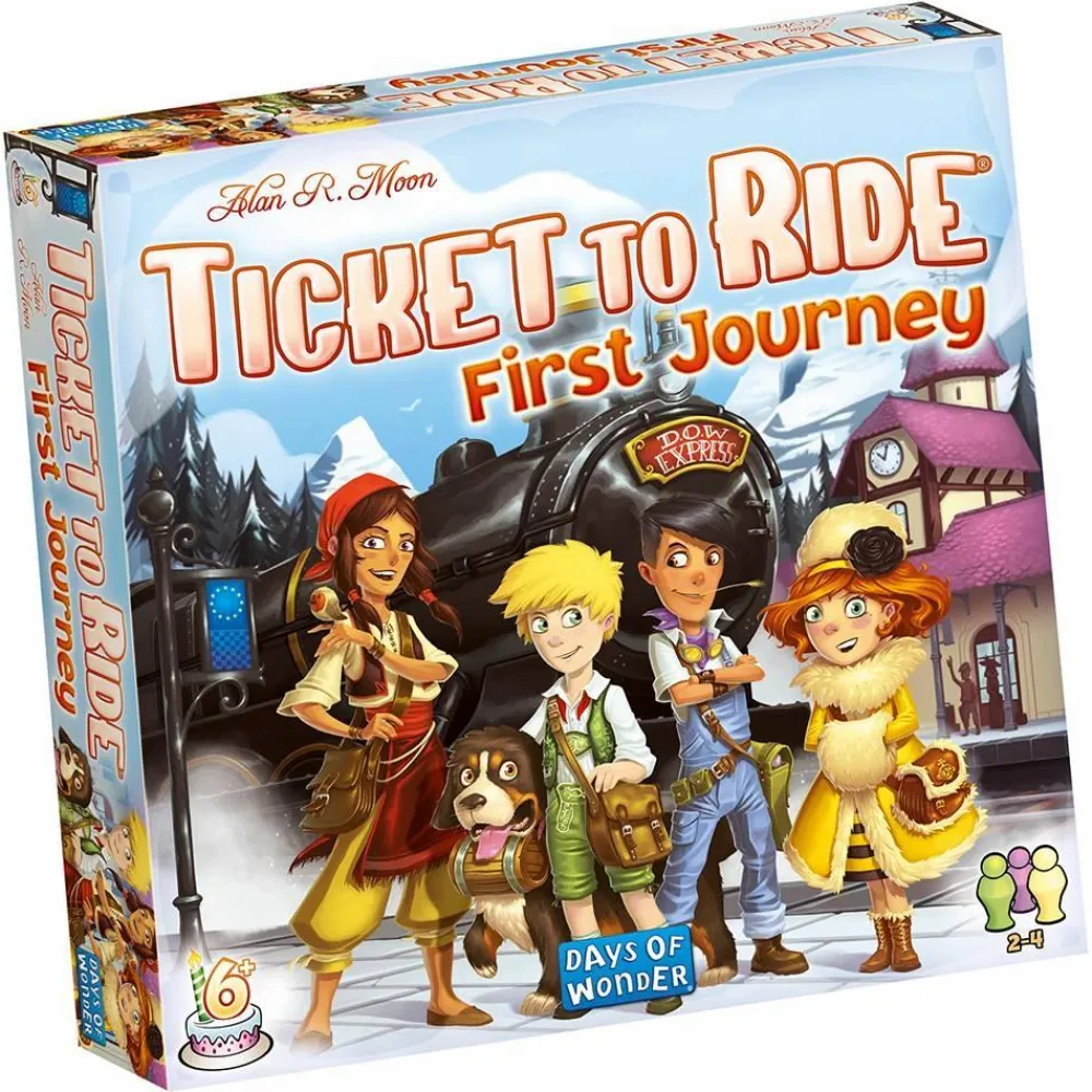 Ticket to Ride - First Journey| Spil