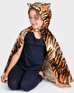 Den Goda Fen Tigerkappe, str. 3-8 år| Fastelavn|Udklædningstøj