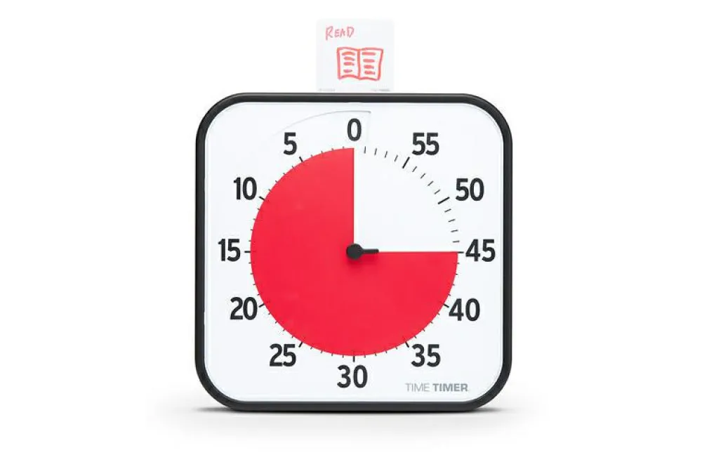 Time Timer Large (30 x 30 cm)|Børn Logik & Talforståelse|Hjælpemidler