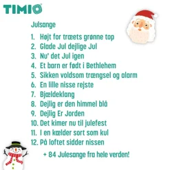 TIMIO tilbehør - Disc m. julesange| Legetøj Til Ferien|Jul