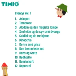 TIMIO tilbehør - Disc sæt 3| Legetøj Til Ferien|Interaktivt Legetøj