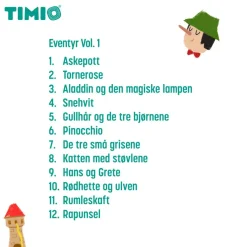 TIMIO tilbehør - Disc sæt 3| Legetøj Til Ferien|Interaktivt Legetøj