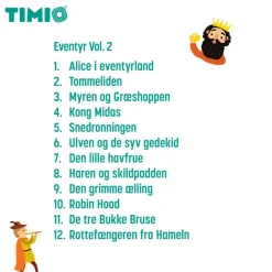 TIMIO tilbehør - Disc sæt 4| Legetøj Til Ferien|Interaktivt Legetøj