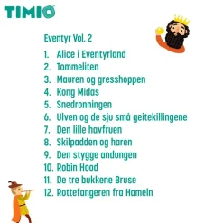 TIMIO tilbehør - Disc sæt 4| Legetøj Til Ferien|Interaktivt Legetøj