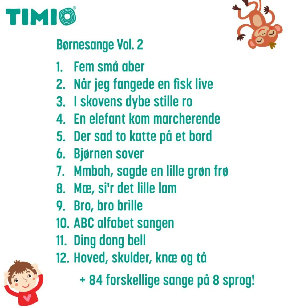 TIMIO tilbehør - Disc sæt 2| Legetøj Til Ferien|Interaktivt Legetøj