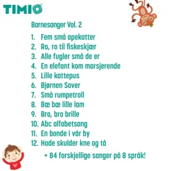 TIMIO tilbehør - Disc sæt 2| Legetøj Til Ferien|Interaktivt Legetøj