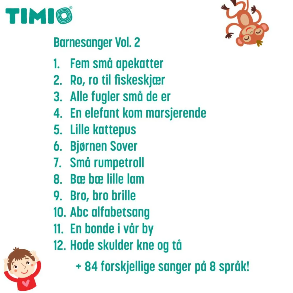 TIMIO tilbehør - Disc sæt 2| Legetøj Til Ferien|Interaktivt Legetøj