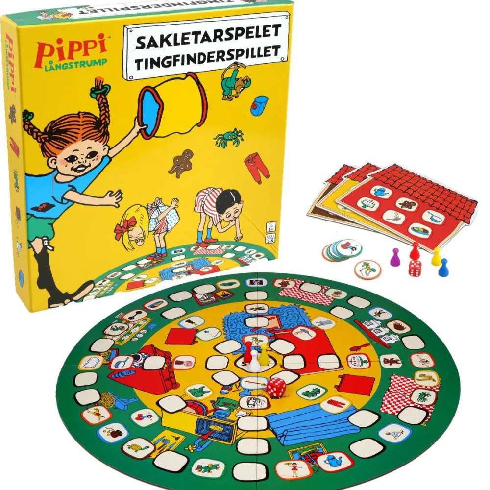 Tingfinderspillet - Pippi Langstrømpe| Spil