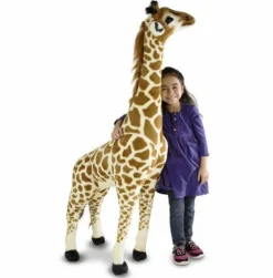 Melissa & Doug Tøjdyr i plys - Giraf| Bamser