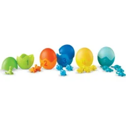 Learning Resources Tæl & Sorter - Dinoæg 1-10| Matematik & Leg|Dinosaur Legetøj