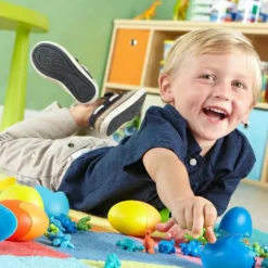 Learning Resources Tæl & Sorter - Dinoæg 1-10| Matematik & Leg|Dinosaur Legetøj