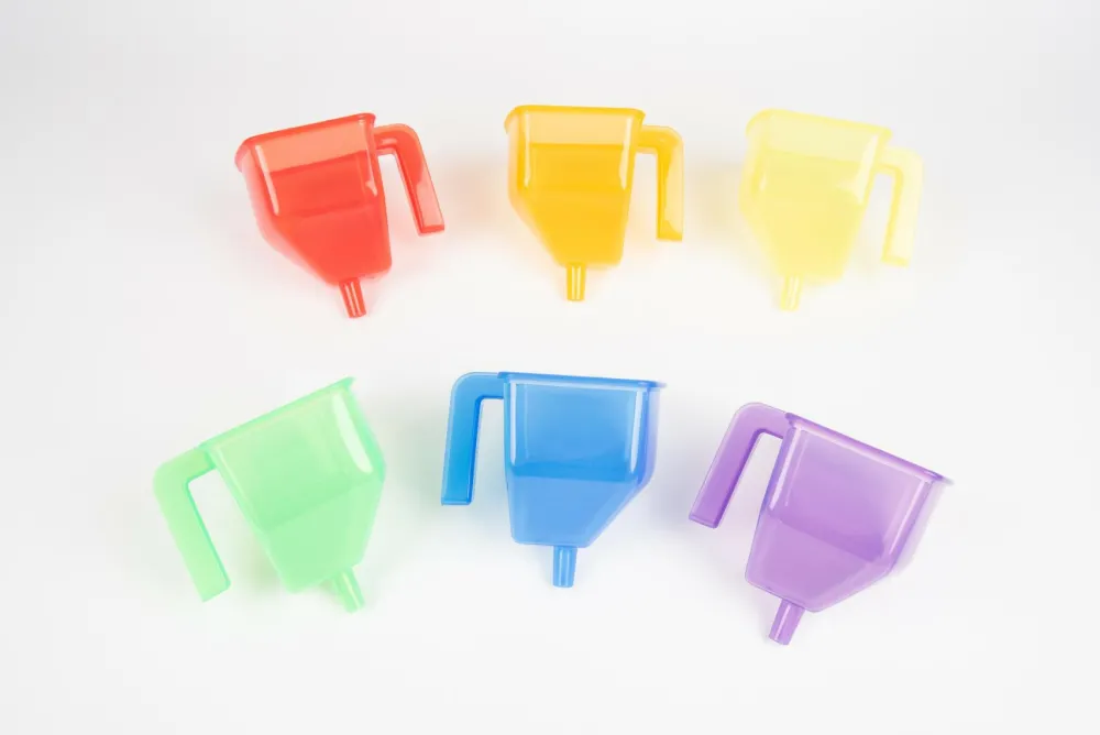 tickit® Tragte - Transparente, 6 stk| Udeleg|Naturvidenskab