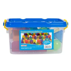 tickit® Transparente geometriske former, 36 stk| Lysborde|Bliv Forundret