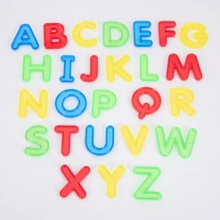 tickit® Transparente store bogstaver A-Z, 26 stk| Sprog & Leg|Lysborde