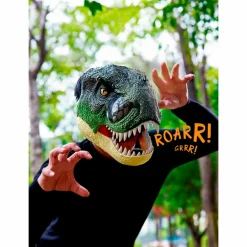 Spiegelburg T-rex maske med lys og lyd| Halloween|Fastelavn