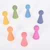 tickit® Træfigurer - Regnbue, 7 stk| Trælegetøj|Montessori