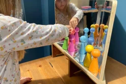 tickit® Træfigurer - Regnbue, 7 stk| Trælegetøj|Montessori
