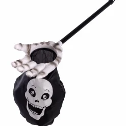 Trick-or-Treat-pose med håndtag - Skelethånd| Halloween