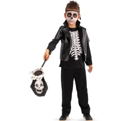 Trick-or-Treat-pose med håndtag - Skelethånd| Halloween