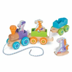Melissa & Doug Trækkelegetøj - Bondegårdstoget| Tumlinge Legetøj