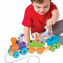 Melissa & Doug Trækkelegetøj - Bondegårdstoget| Tumlinge Legetøj