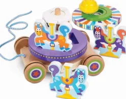 Melissa & Doug Trækkelegetøj - Karrusel| Tumlinge Legetøj