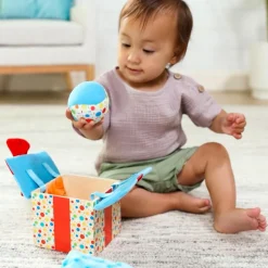Melissa & Doug Trææske Hide & Seek til baby| Tumlinge Legetøj|Babylegetøj