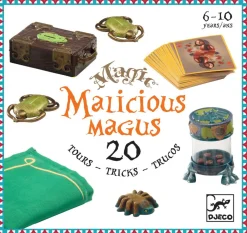 Djeco Tryllesæt - Malicious med 20 tricks| Tryllesæt