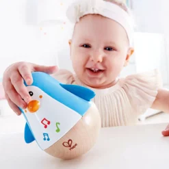Hape Tumling med lyd - Pingvin| Tumlinge Legetøj|Babylegetøj