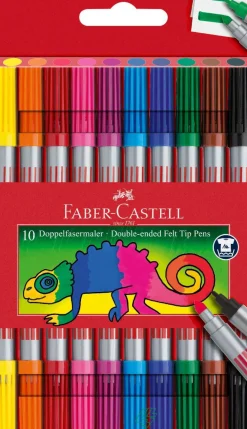 Faber-Castell Tusser dobbelt 10 stk.| Tegne- & Malegrej