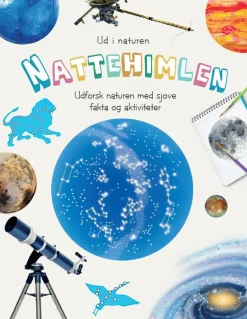 Ud i naturen - Nattehimlen|Børn Fagbøger|Astronomi
