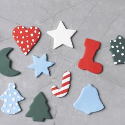 Creativ Company Udstiksforme - Julemotiver, 10 stk| Med I Køkkenet|Jul