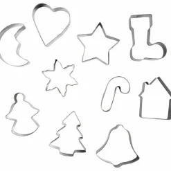 Creativ Company Udstiksforme - Julemotiver, 10 stk| Med I Køkkenet|Jul