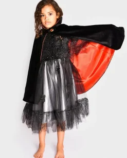 Den Goda Fen Vampyrkappe, str. 4-6 år| Halloween|Fastelavn