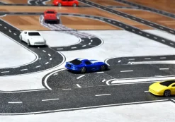 Vejbane på rulle - 10 cm x 5 meter| Legebiler|Dukkehus & Legesæt