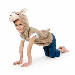 Pretend to Bee Vest m. hætte - Lama, str. 3-7 år| Fastelavn|Udklædningstøj