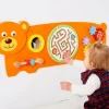 Vægpanel - Bjørn| Finmotorik|Babylegetøj