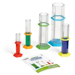 Learning Resources Videnskab for begyndere - Cylindersæt, 5 stk| Naturvidenskab|Matematik & Leg