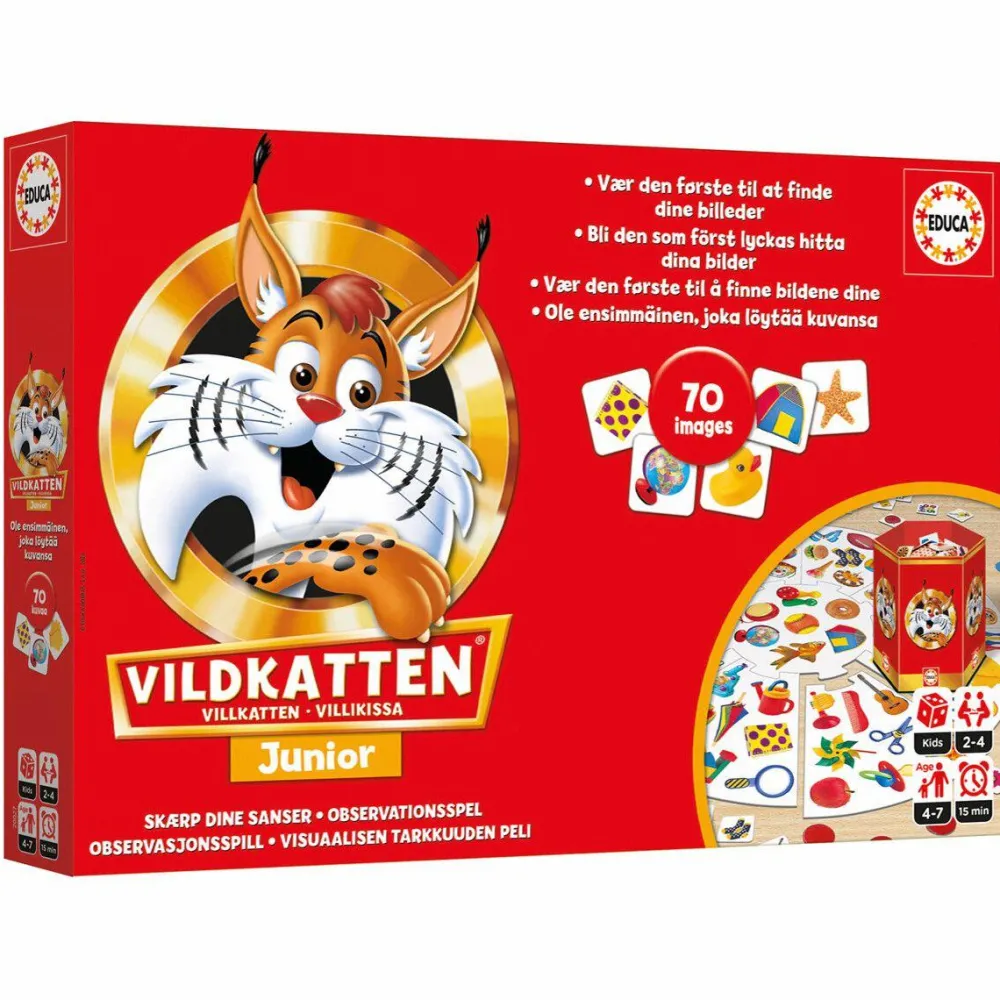 educa Vildkatten Junior| Spil