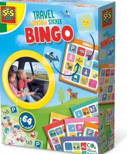 SES Creative Vinduesbingo til bilturen| Sprog & Leg|Legetøj Til Ferien