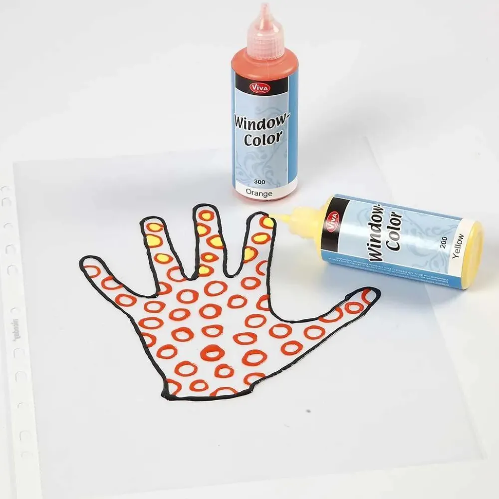 Creativ Company Vinduesmaling - Sort, 90 ml.| Tegne- & Malegrej