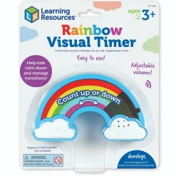 Learning Resources Visuel timer - Regnbue|Børn Hjælpemidler|Til Børneværelset