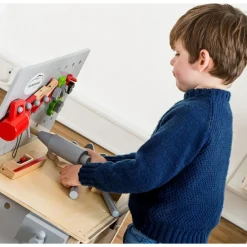 mamamemo Værkstedsbænk i træ| Legeværktøj