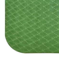 Yogamåtte 183 x 61 cm - Grøn/Grå|Børn Mindfulness For Børn|Børneyoga